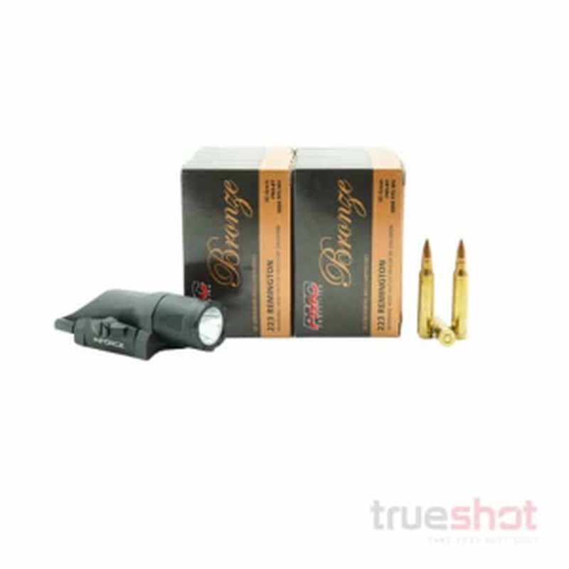 Inforce WML Rifle Light Bundle with PMC Ammunition 223 Rem 55 Grain