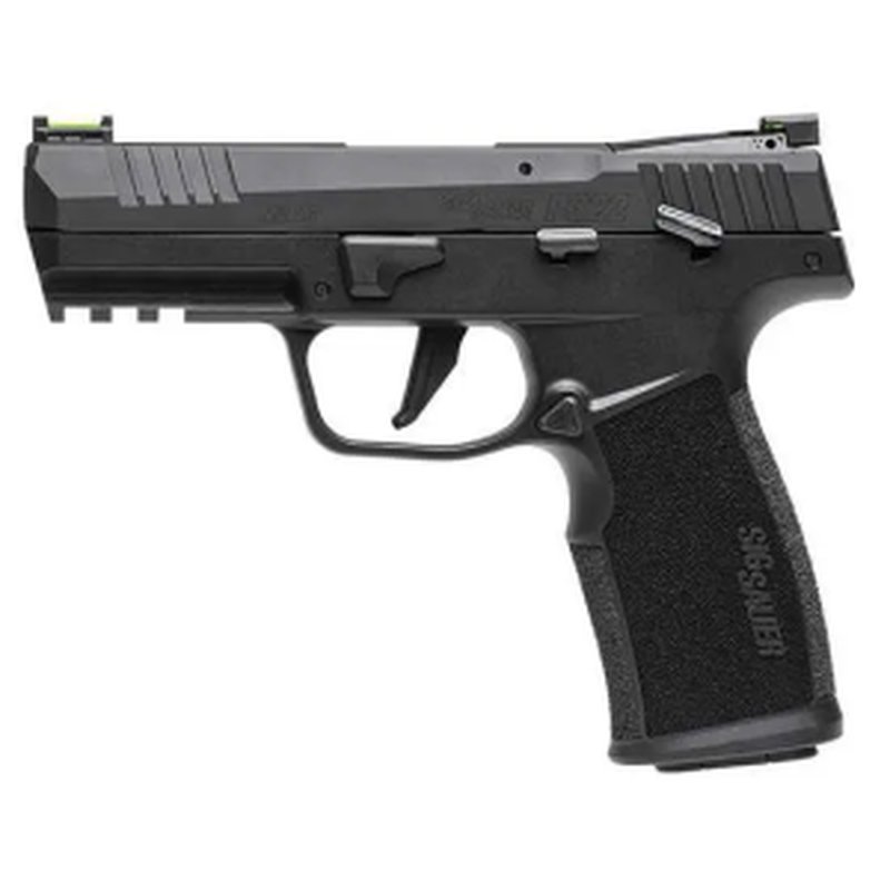 SIG SAUER P322 22 LR SAO Pistol 4 Inch Nitron Black Fiber Optic Sights