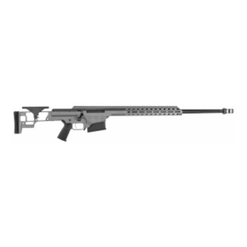 BARRETT MRAD SMR 308 Win 24" 10rd Bolt Rifle + Fluted Barrel & 2-Port Muzzle Brake | Grey