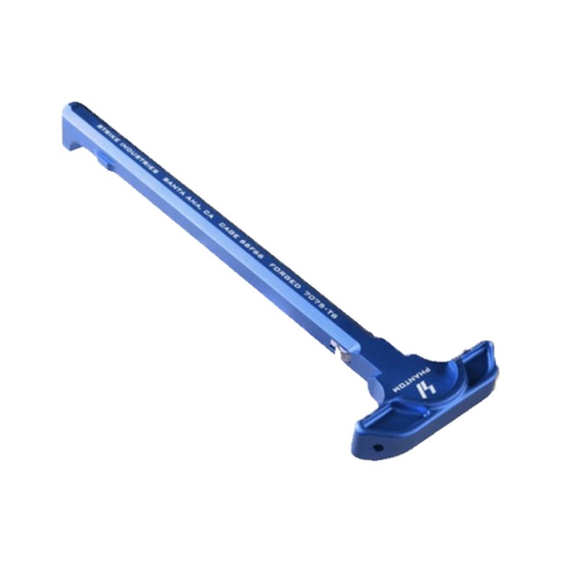 Strike Industries Phantom Latchless Ambidextrous Charging Handle, Blue