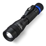 Police Security Mole Flashlight 45 Lumens Black