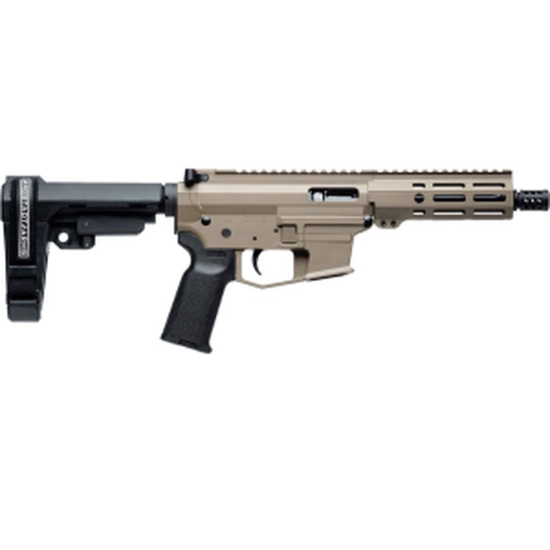 Angstadt Arms UDP-9 AR-9 Pistol 9mm 6 Inch Barrel Flat Dark Earth Cerakote Magpul K2 Grip SBA3 Brace