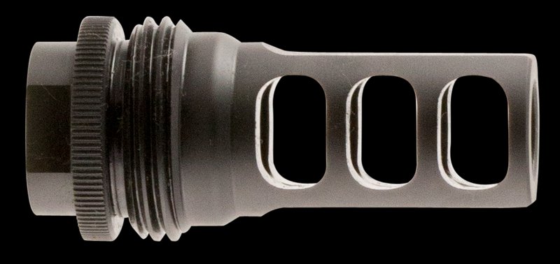 SilencerCo ASR 3-Port Muzzle Brake for .458 cal, 5/8-24 threads (AC1733)