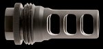 SilencerCo ASR 3-Port Muzzle Brake for .458 cal, 5/8-24 threads (AC1733)
