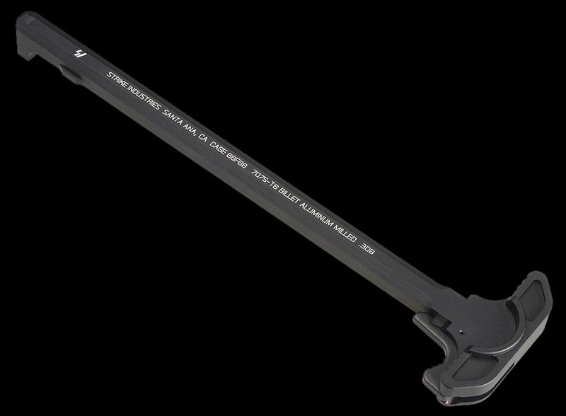 Strike ARCH308 AR-10 Charging Handle 7075-T6 Aluminum Black Hard Anodized