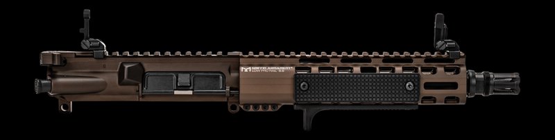 Griffin Armament MK1 Complete Pistol Upper 300 Blackout 9.5" Terra Brown
