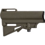 DPMS CAR-15 Style Adjustable Pistol Brace OD Green, Polymer, QD Sling Point, Fits 6-Position Buffer Tube.