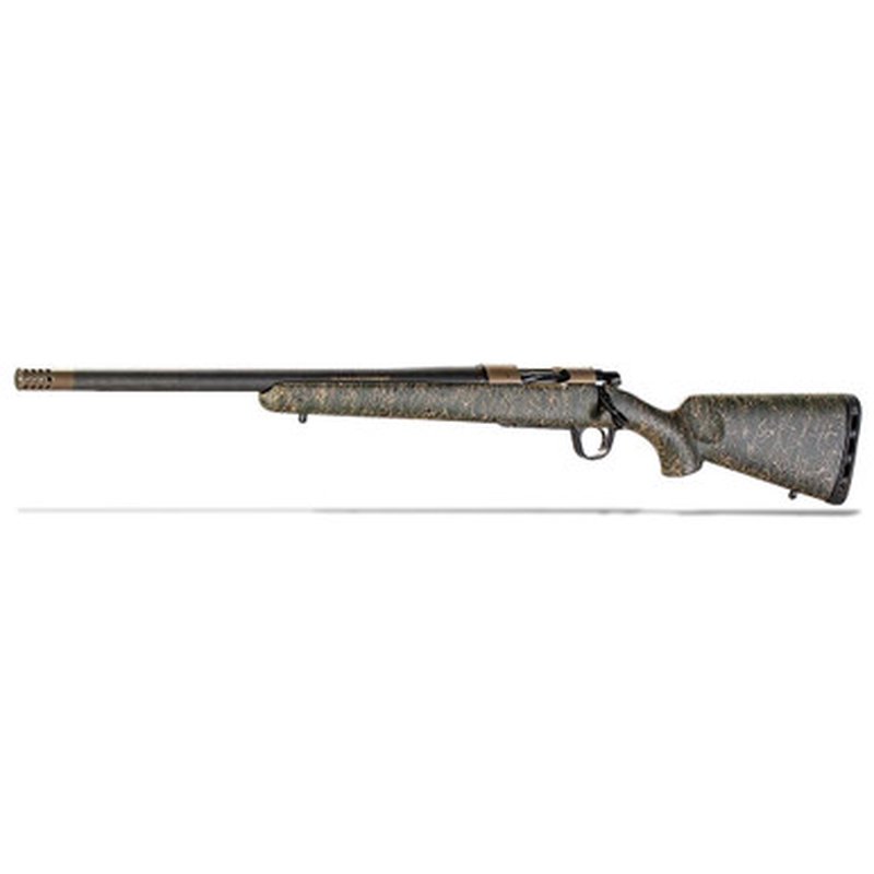 Christensen Arms Ridgeline 308 Win Left Hand Bolt Rifle 24 Inch Carbon Fiber Barrel Green