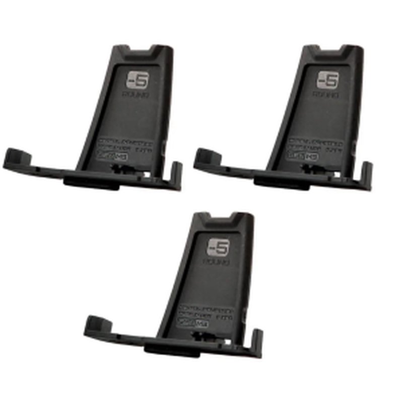 Magpul PMAG Gen M3 5 Round Limiter 7.62 NATO PMAG Gen M3 Black 3-Pack