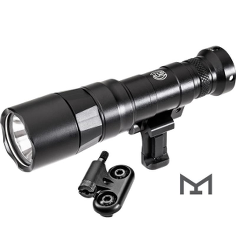 SureFire M340DFTBKPRO Scout Light Pro For Rifle 300/550 Lumens Output White Black Aluminum