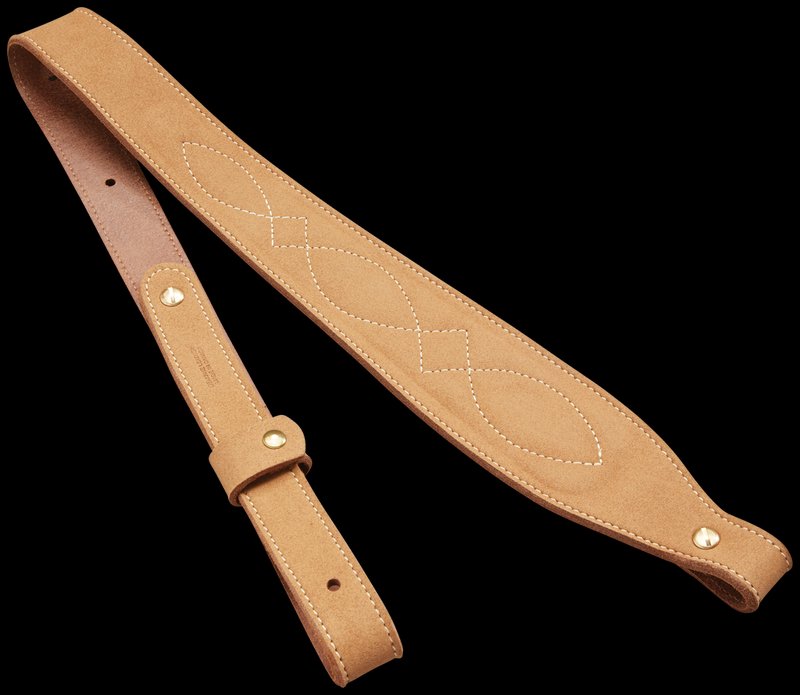 Butler Creek 26522 Cobra Rifle Sling Padded Brown Suede 1 Inch Wide