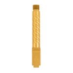 Ballistic Advantage Glock 19 9mm 4.5in Spiral Fluted Threaded Barrel Gen 3-5 PVD Gold