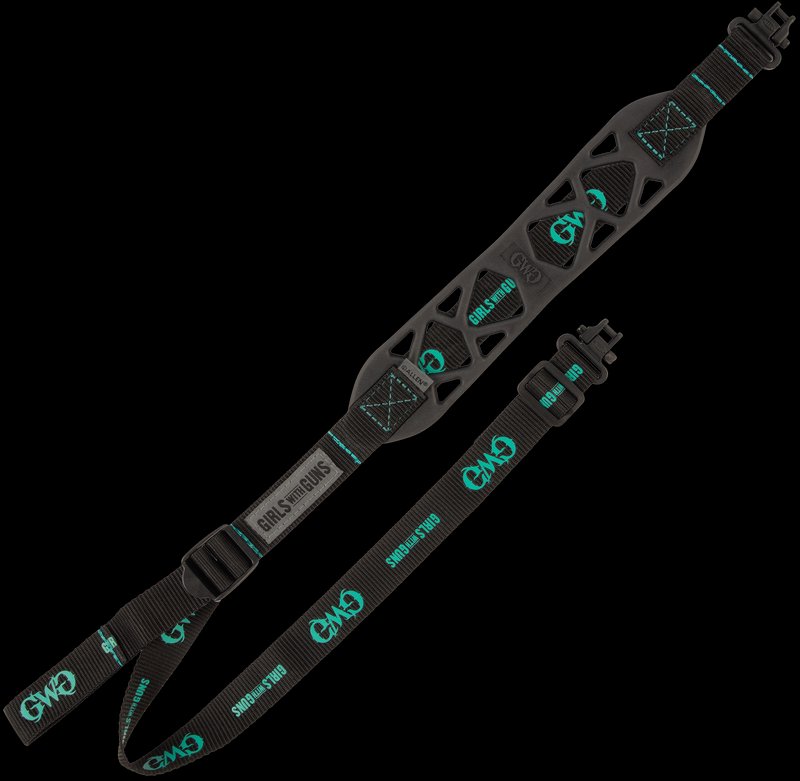 Allen Company Girls With Guns Black Label Adjustable Black Rubber Sling