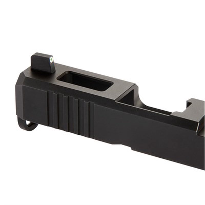 Brownells 3XL Tall Tritium White Glock Sight Set (Serrated Rear)