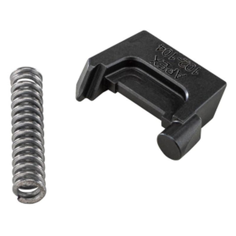 Apex Failure Resistant Extractor for Glock Gen 3 Stainless Steel Black
