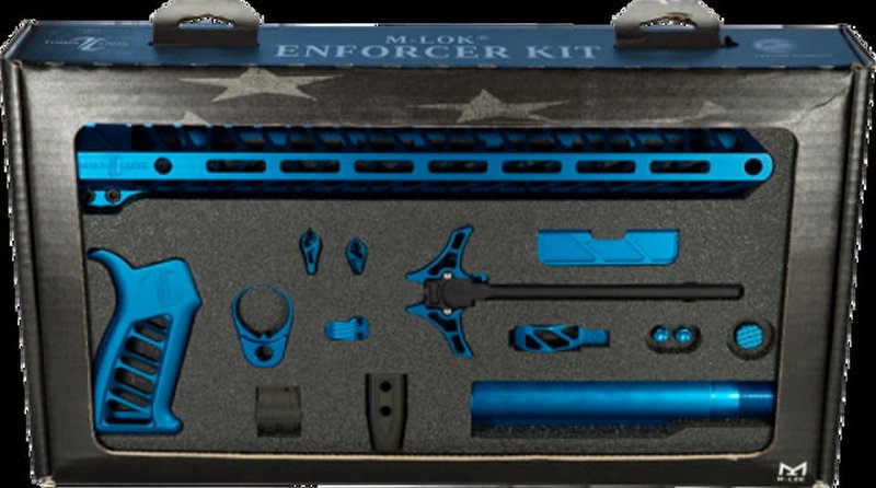 Timber Creek Outdoors TCO Enforcer Build Kit for AR-15 in Striking Blue Finish - TCO EK B