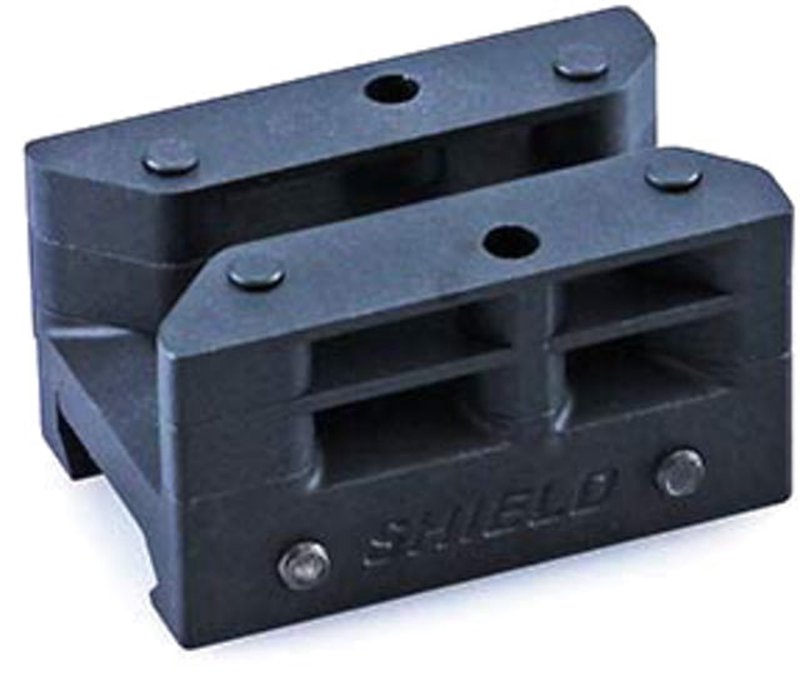 Shield Sights Picatinny Vented Red Dot Sight Mount w/Spacers - Polymer