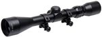 TruGlo TruShot 3-9x40mm Rifle Scope Duplex Reticle Matte Weaver Style Rings TG