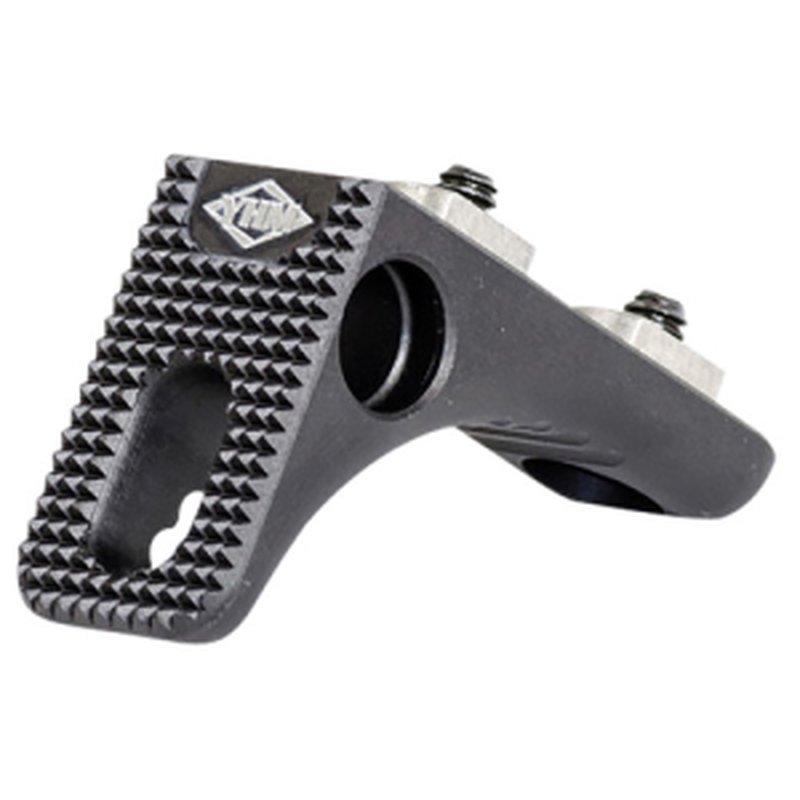 YANKEE HILL MACHINE COMPANY Hand Stop Black Knurled Aluminum for MLok
