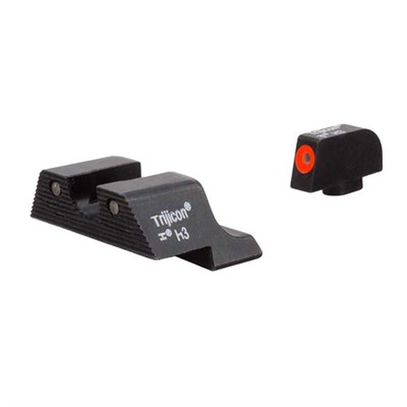Trijicon HD XR Night Sights for Glock (Sapphire Tritium) U-Notch Rear