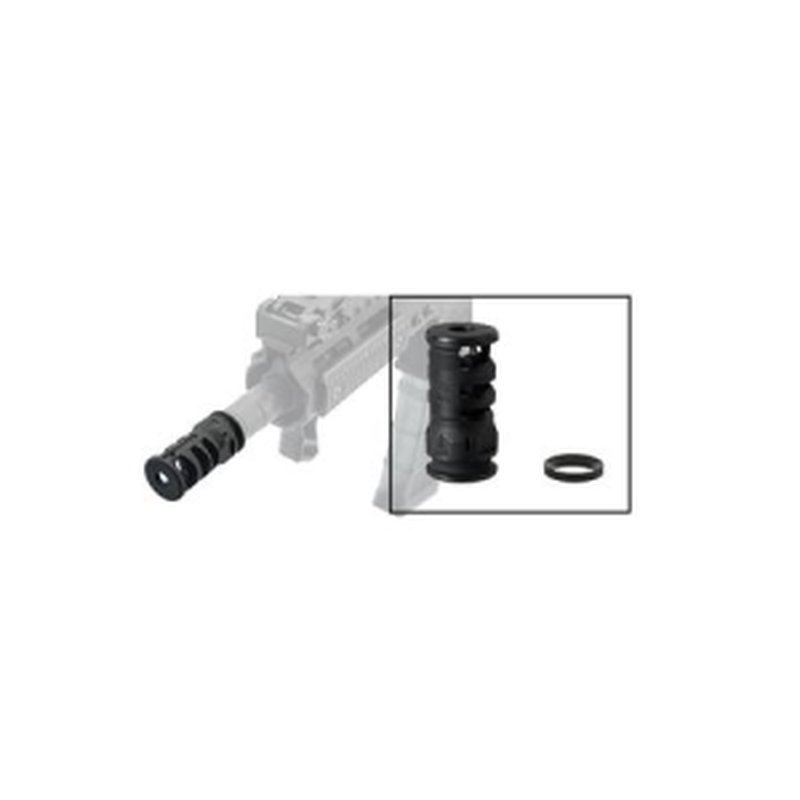 Leapers UTG PRO AR15 Stubby Muzzle Brake 5.56 NATO 1.75 Inch Length