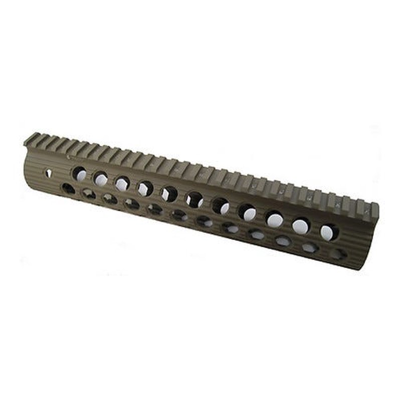 Troy 11-inch ALPHA Rail NO Sight FDE