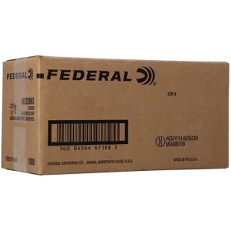 Federal American Eagle AMO 223 Rem 55gr FMJ 1000rd Loose Pack Ammunition