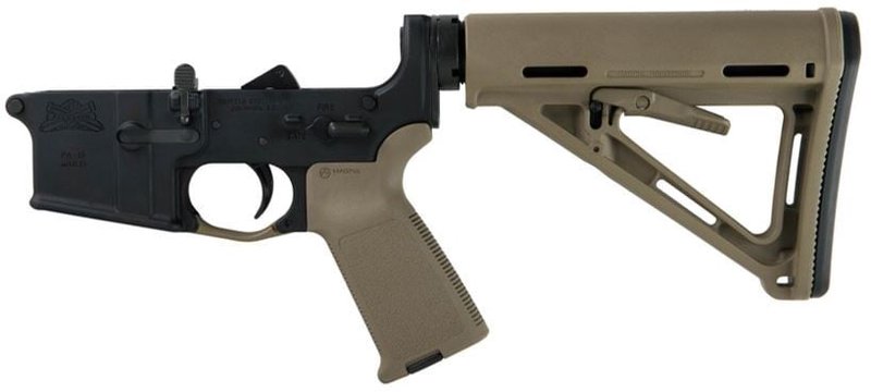 PSA AR-15 Complete Lower Magpul MOE Edition - Flat Dark Earth, No Magazine - 8857