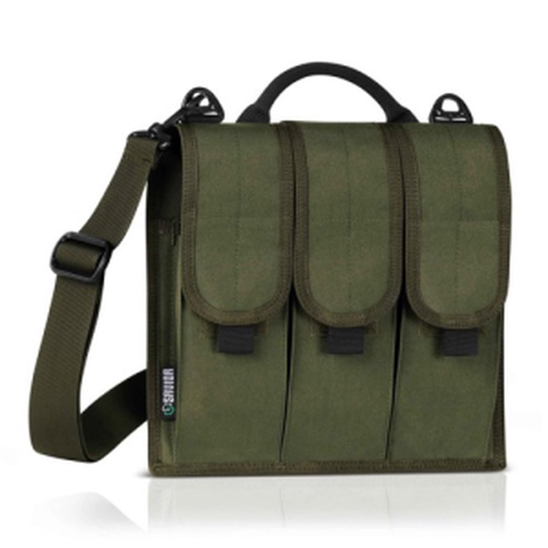 SAVIOR EQUIPMENT Rifle Caliber Mag Holder/ 6-12 Mag OD Green