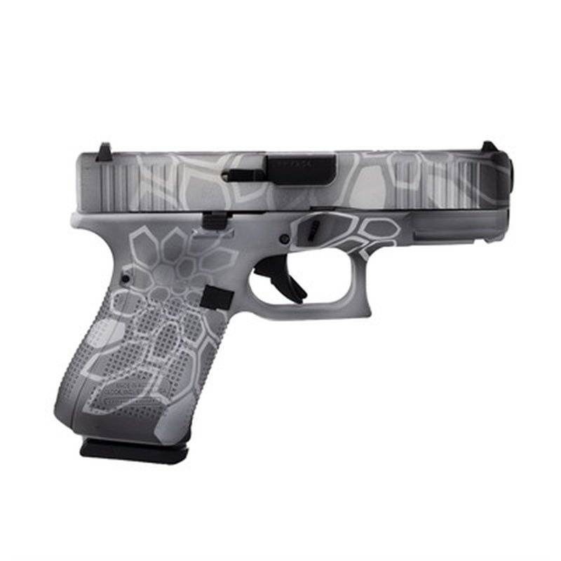 Glock 19 Gen 5 Custom 9mm Gray Stone Semi-Auto Handgun - 4.02" Barrel