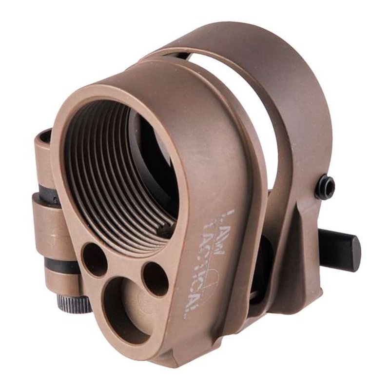 LAW Tactical Gen 3 AR-15/M16 Folding Stock Adapter (FDE) for Mil-Spec Buffer Tubes