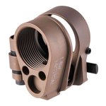 LAW Tactical Gen 3 AR-15/M16 Folding Stock Adapter (FDE) for Mil-Spec Buffer Tubes