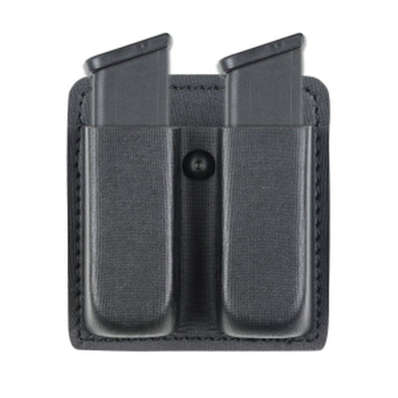 Safariland 75 Open Top Double Magazine Pouch for Glock 20/21 Nylon Look Black