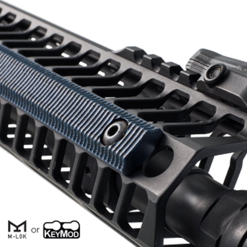 Inter-Lok Alien 1.5-Slot M-LOK Rail Panel G-10 Grip Panel Heat Shield