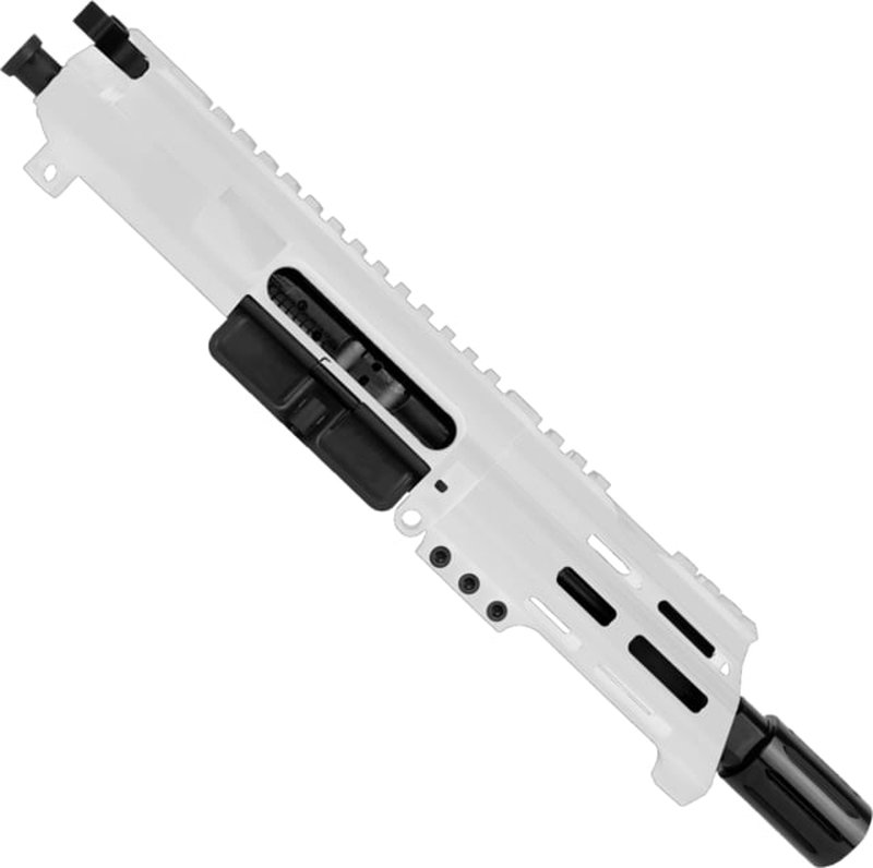 ABC RIFLE COMPANY AR-15 .223 Remington/5.56x45mm NATO Micro Pistol 5in Barrel Custom 5in Top Cut Custom M-LOK Handguard Complete Upper Receiver w/BCG And Charging Handle