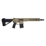 Blackout Defense Quantum DTL, 6mm ARC, 12.5" Barrel, Slick Side, Adjustable Gas Block, FDE, Pistol