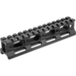 Leapers MTRSX1L Picatinny Riser Matte Black Anodized Aluminum Picatinny/Weaver Mount
