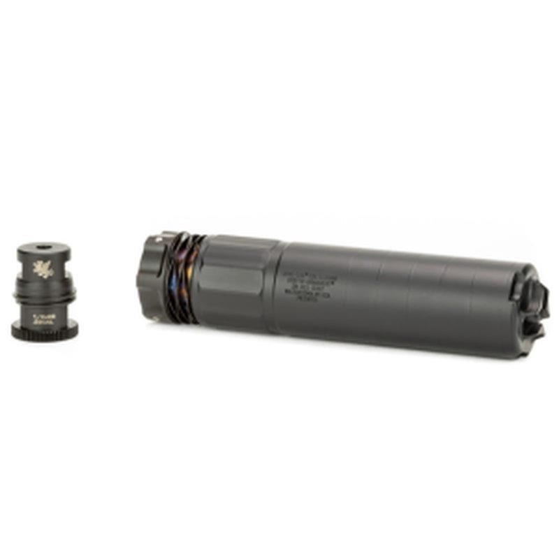Griffin Armament Dual Lok 5 Suppressor 5.56 NATO Black 17-4 PH Stainless Steel