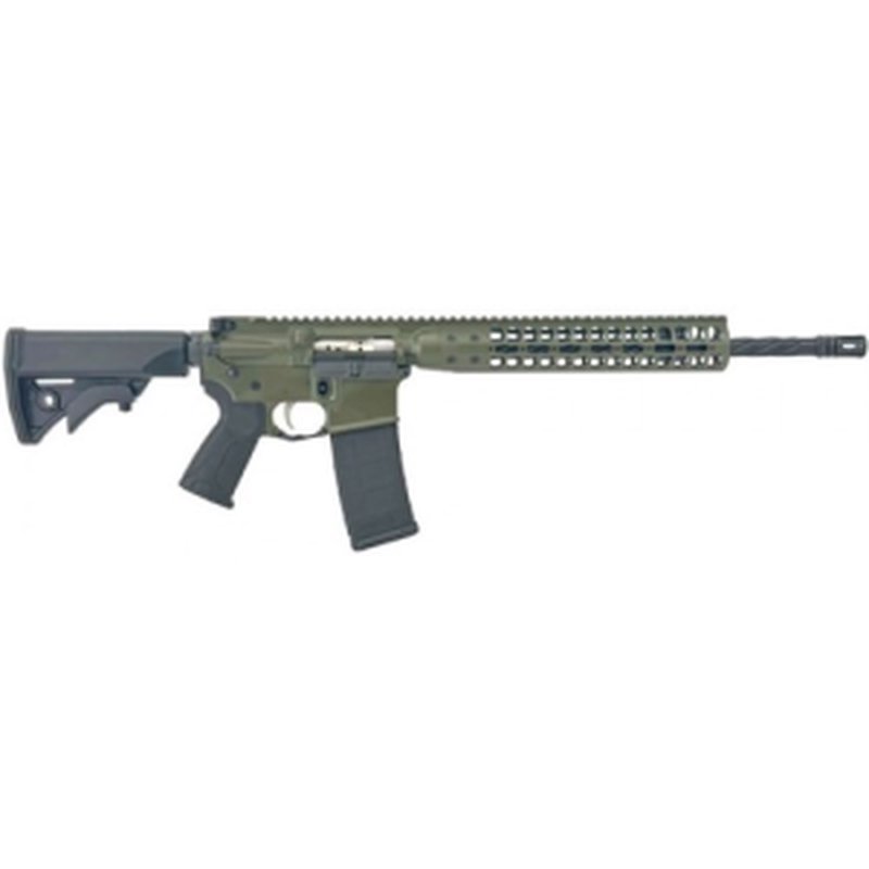 LWRC IC DI 5.56 NATO 16.1" 30rd - OD Green