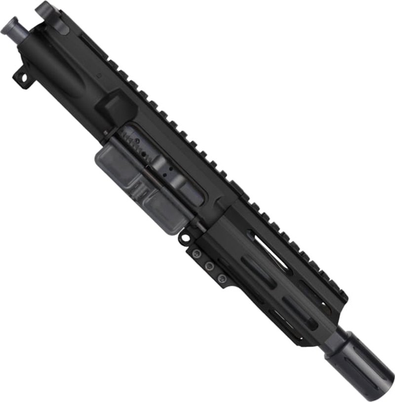 ABC RIFLE COMPANY AR-15 .223 Remington/5.56x45mm NATO Micro Pistol 5in Barrel M-LOK Handguard Upper Receiver w/BCG And Charging Handle