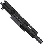 ABC RIFLE COMPANY AR-15 .223 Remington/5.56x45mm NATO Micro Pistol 5in Barrel M-LOK Handguard Upper Receiver w/BCG And Charging Handle