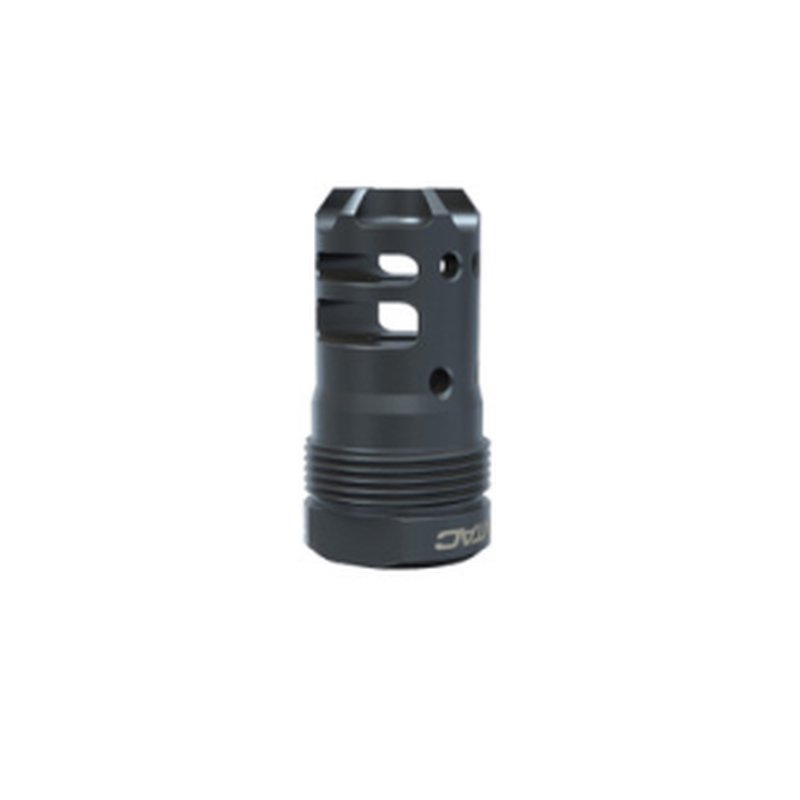 Lantac Dragon 6mm ARC Plan B Muzzle Brake 5/8x24 QPQ Black