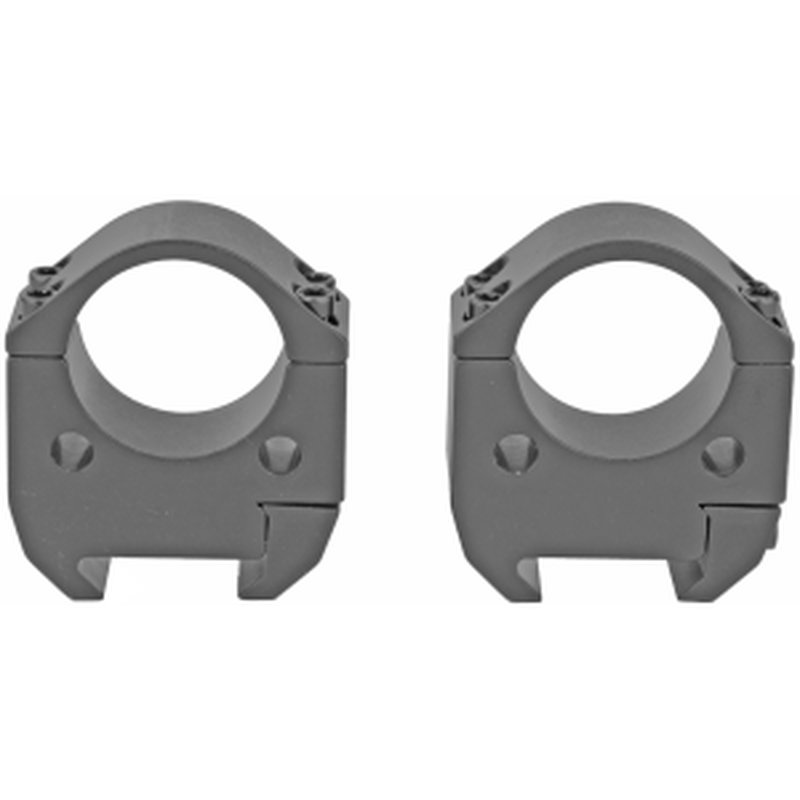 Talley TMS10H 1in High Black Alloy Modern Sporting Scope Rings Picatinny