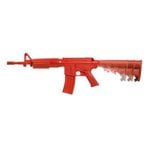 ASP Training Red Gun - Flat Top M4 with Rails - Sliding Stock