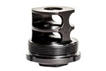 JMac Customs 2C 5/8-24 X37 .45 cal 2-port muzzle brake w/ Bravo mount