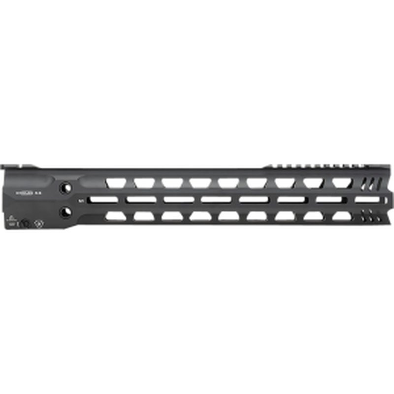 Strike Industries GRIDLOK-416-FD-16 GridLok Full Duty With Quick Detach System 16"L 1.57"D M-LOK Black Aluminum for HK 416, HK MR556, M27 IAR