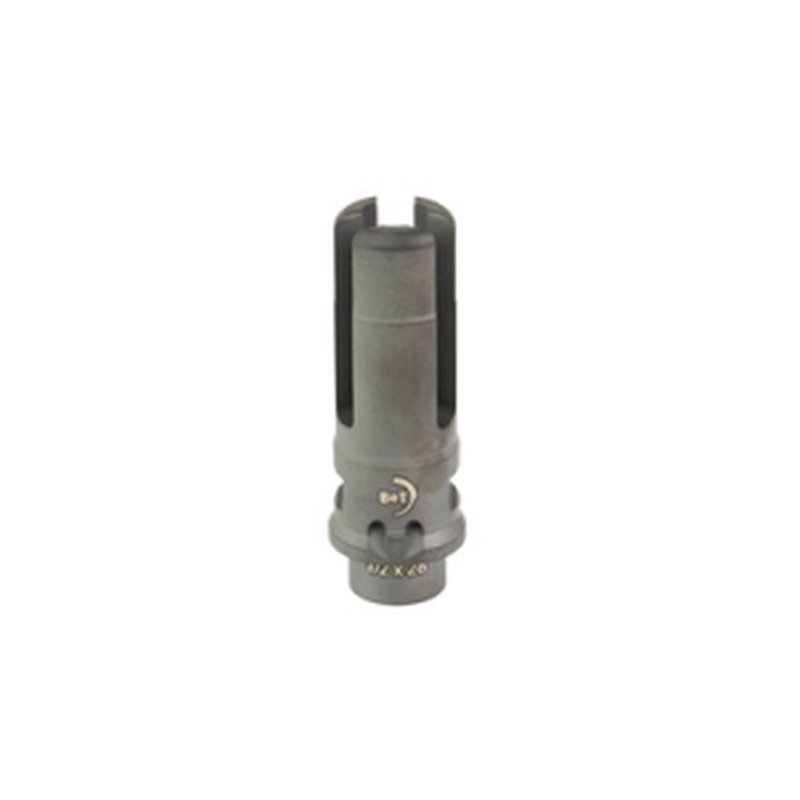 B&T Assault Open Tine 3 Prg 5.56 NATO Flash Hider (1/2x28) - BT-Assault-3P