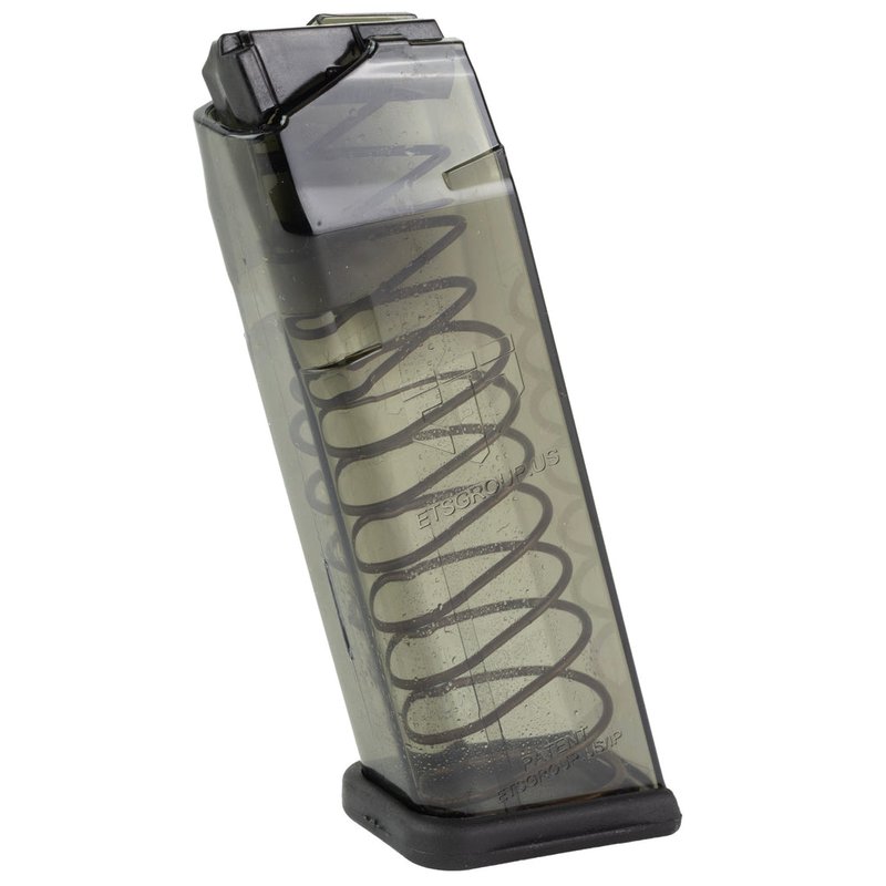 Elite Tactical Systems SMK-GLK-21 Glock Magazine 13-Round .45 ACP Carbon Smoke Polymer