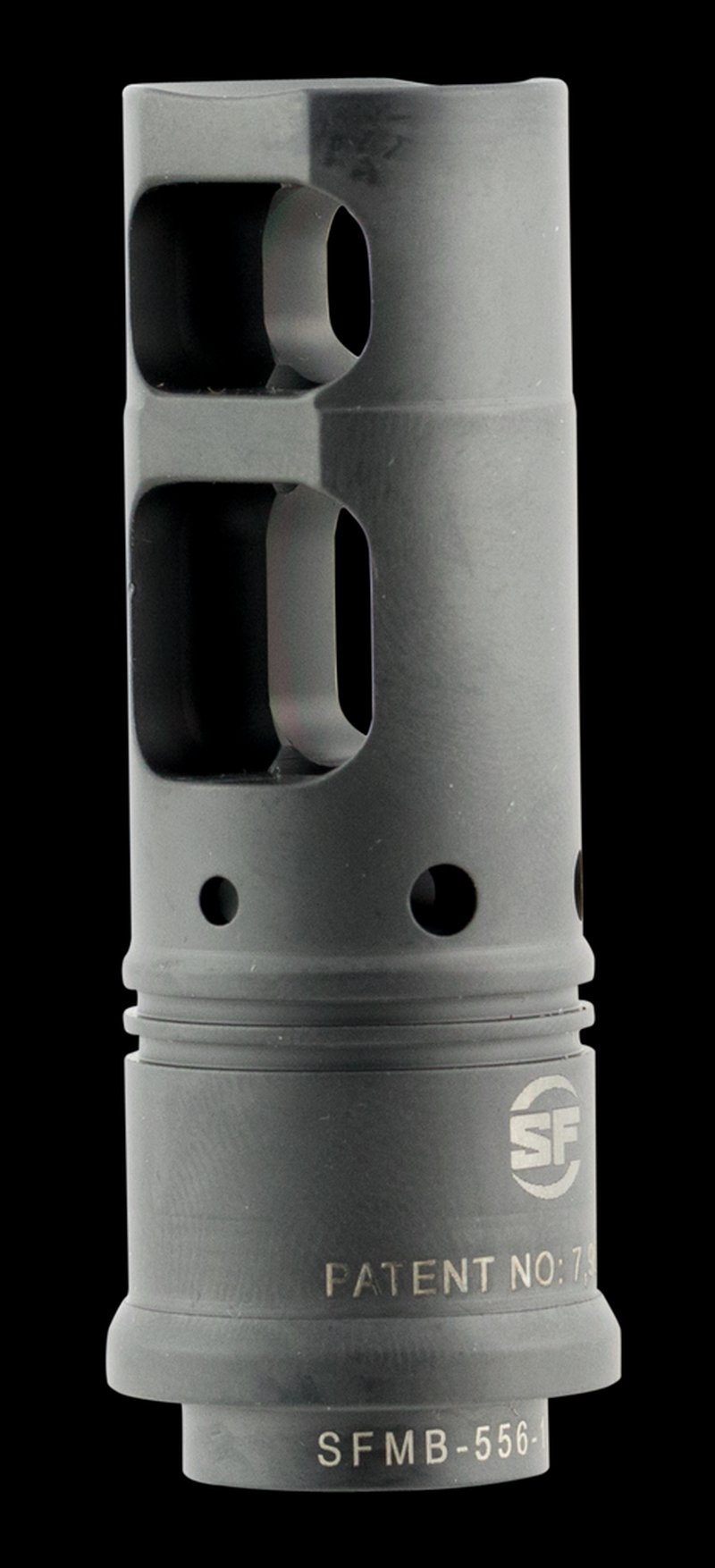 SureFire SFMB5561228 Muzzle Brake Suppressor Adapter 1/2-28 Ionbond DLC 5.56 NATO