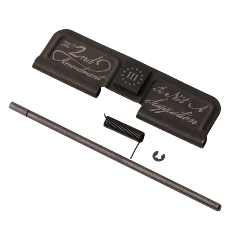 Tiger Rock AR-15 Ejection Port Dust Cover Engraving
